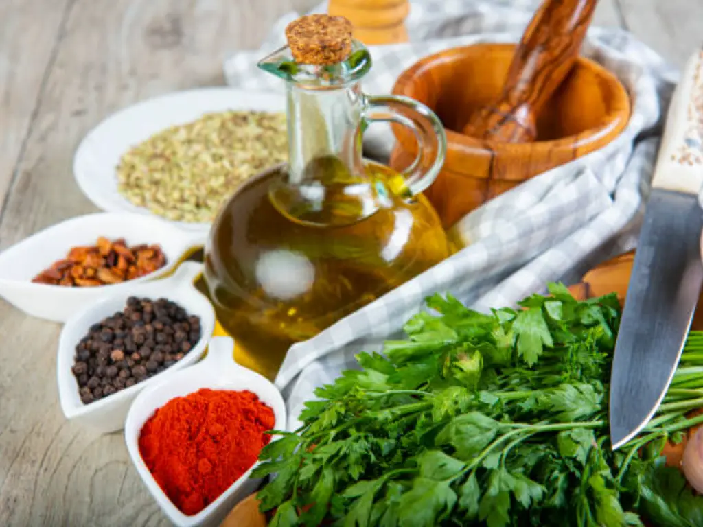 Spice and Seasoning in bowls