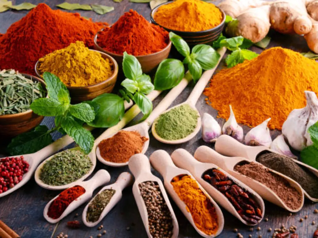 seasonings and spices