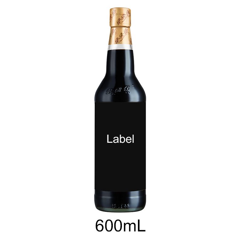 soy sauce glass bottle 600ml