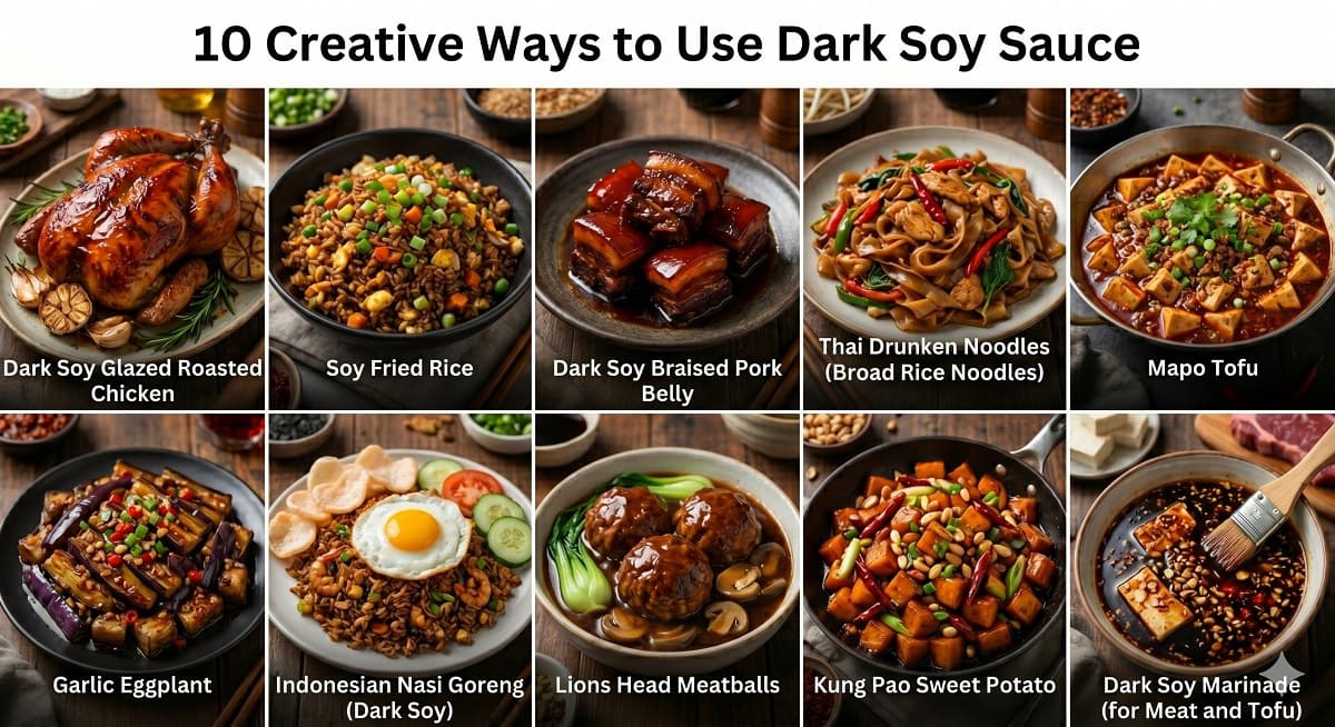 10 Creative Ways to Use Dark Soy Sauce